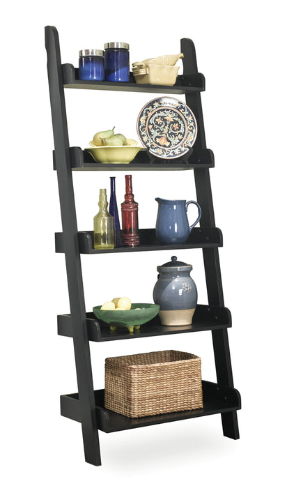 John Thomas Furniture Home Accents Accessory Ladder in Black