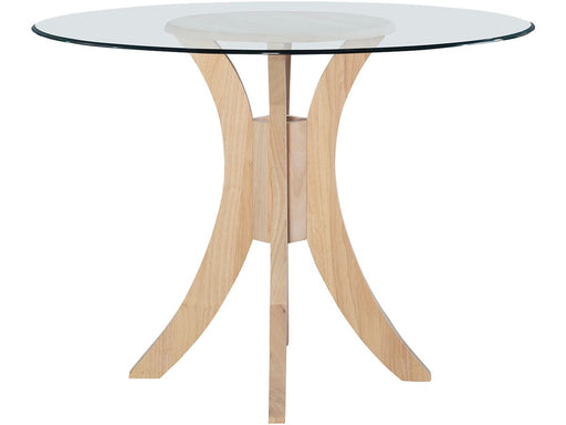 John Thomas Unfinished Sienna Pedestal Base for Glass Top. Glass sold separately (48''Diameter = Glass-48B). image