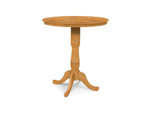 John Thomas Unfinished Round Table (top only) / Traditional Pedestal / Extension Piece (x2) image