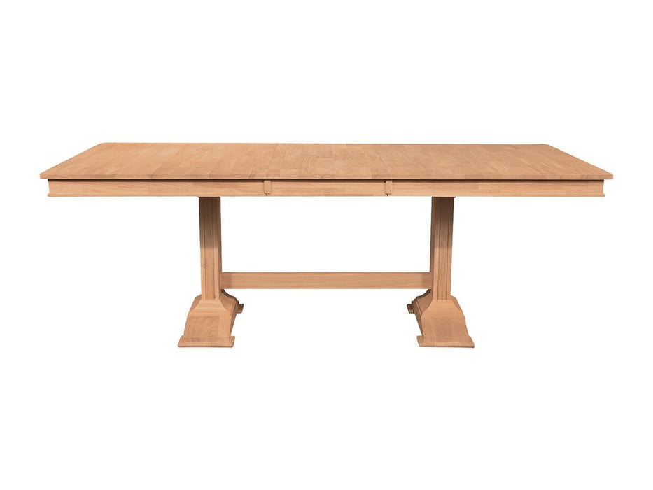 John Thomas Unfinished Trestle Table (top only) / Trestle Table Base image