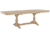 John Thomas Unfinished Double Butterfly Leaf Table (top only) / Double Pedestal Base image