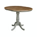 John Thomas Dining Essentials Round Extension Table in Hickory/Stone image