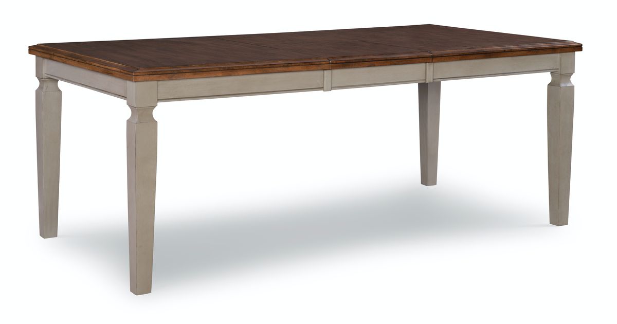 John Thomas Vista Extension Table in Hickory & Stone image