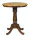 John Thomas Dining Essentials 30'' Pedestal Table in Cinnamon & Espresso image