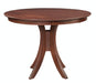 John Thomas Cosmopolitan 36'' H Siena Pedestal Table in Espresso image