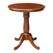 John Thomas Dining Essentials 30'' Pedestal Table in Espresso image
