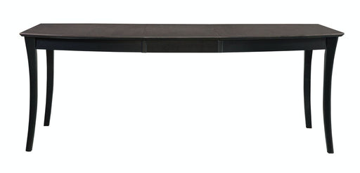 John Thomas Cosmopolitan Salerno Butterfly Extension Table in Coal & Black image