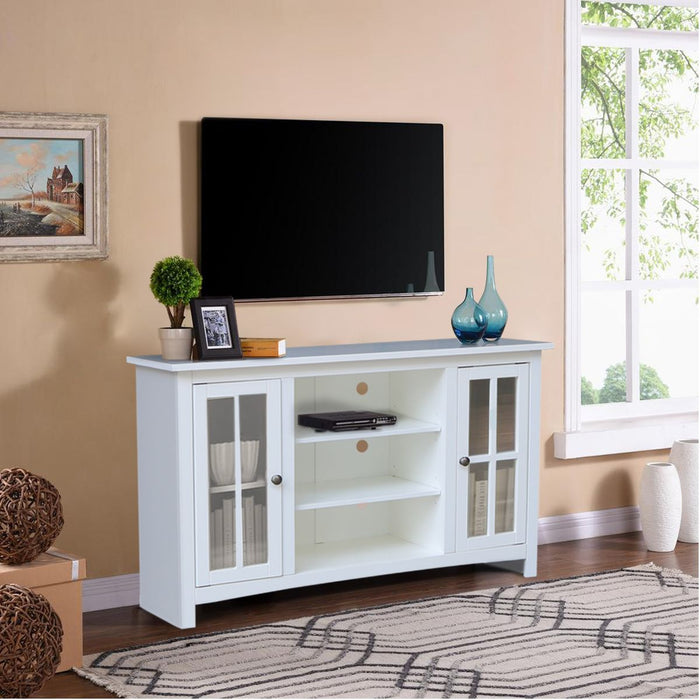 John Thomas Destinations 48'' TV Stand Pure White