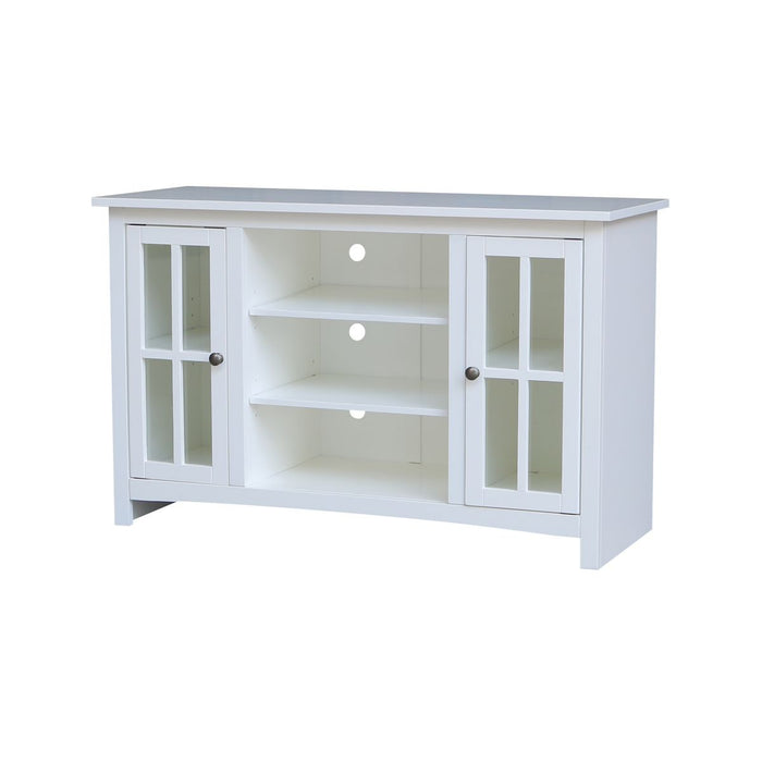 John Thomas Destinations 48'' TV Stand Pure White image