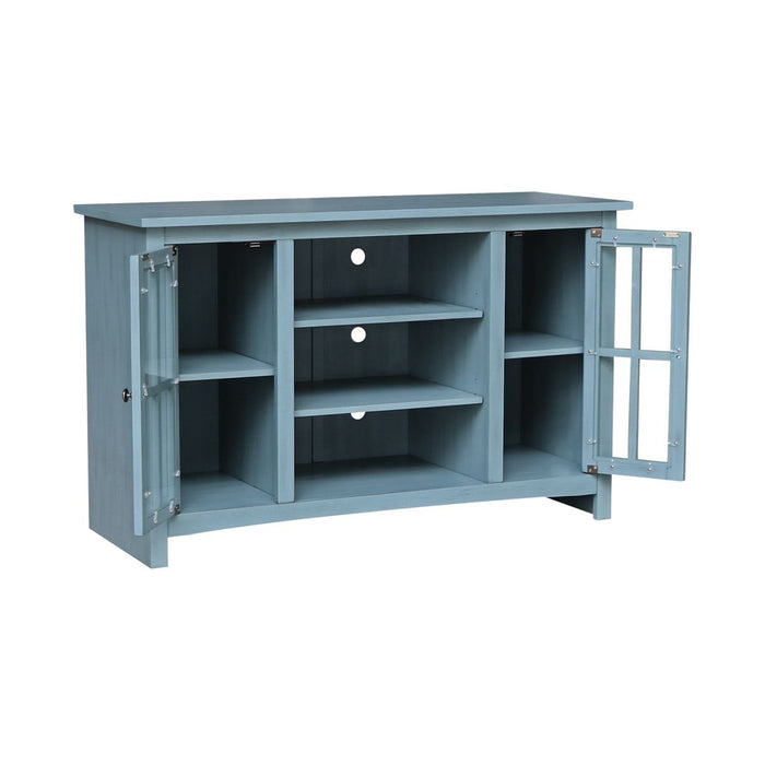 John Thomas Destinations 48'' TV Stand Ocean Blue