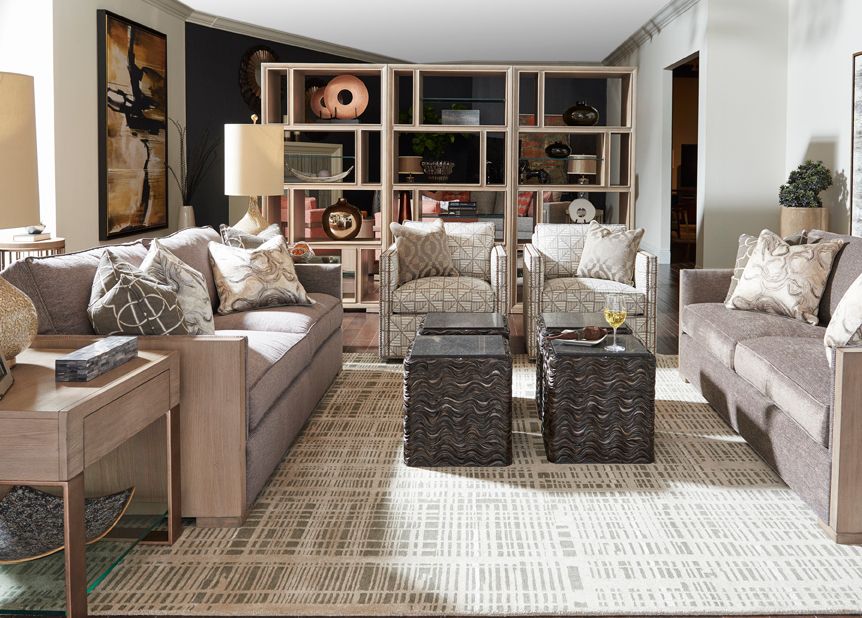 Lexington Shadow Play Talk of the Town End Table