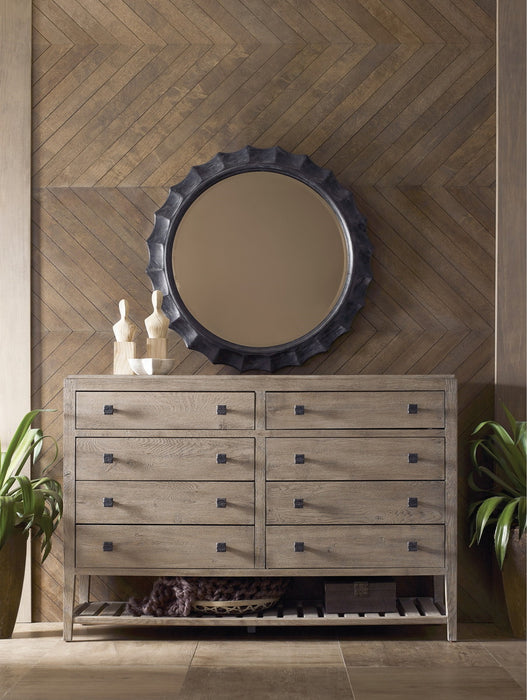 Kincaid Furniture Trails Sapphire Mirror in Charred
