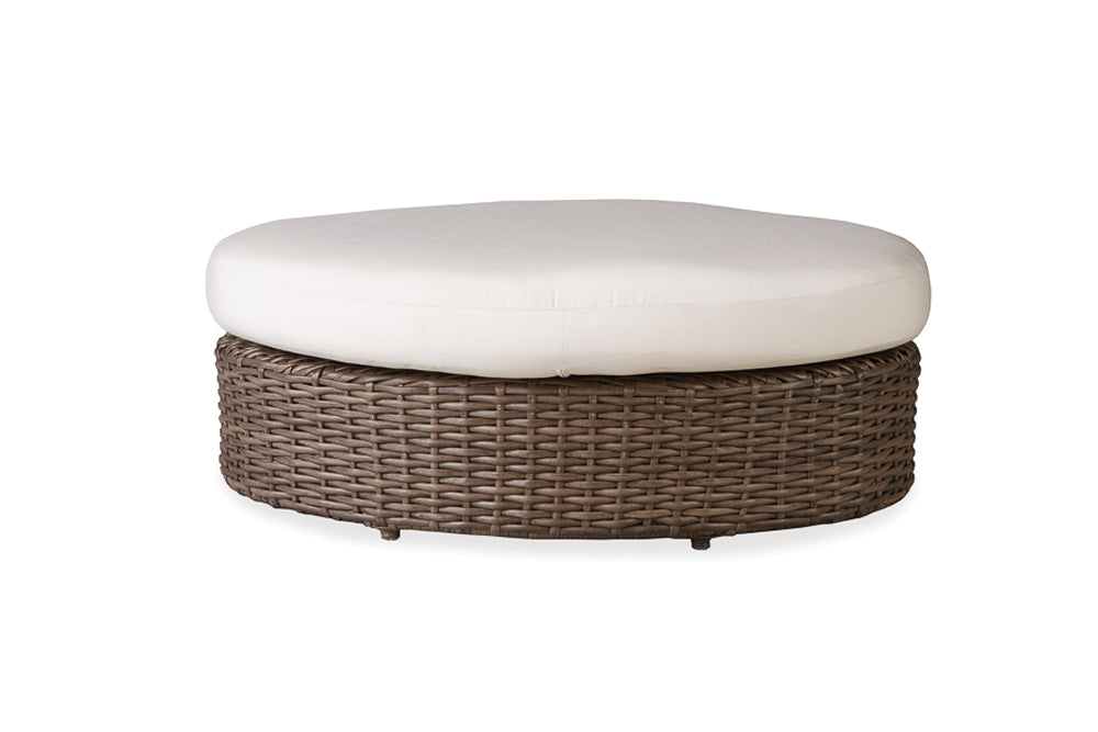 LARGO OVAL OTTOMAN