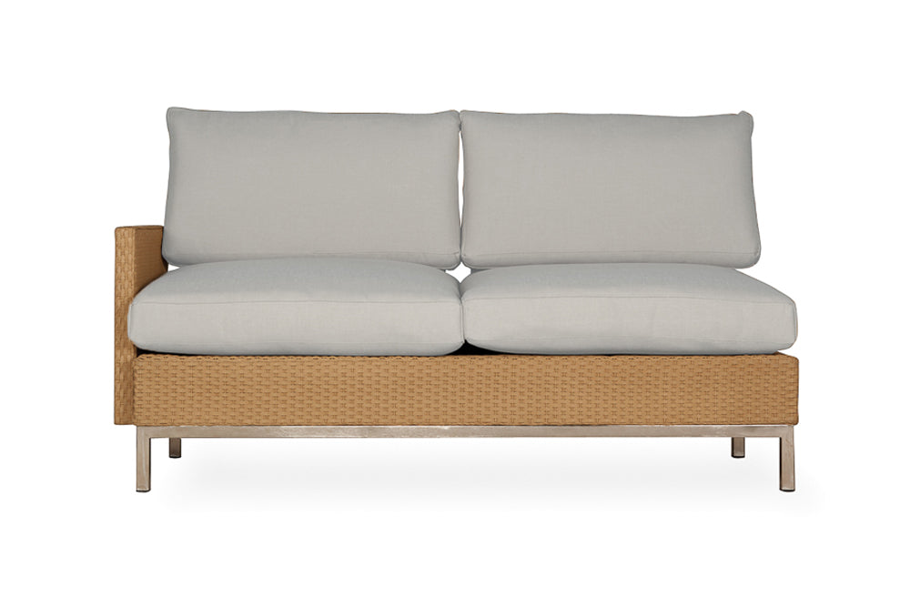 ELEMENTS RIGHT ARM SETTEE WITH LOOM ARM AND BACK