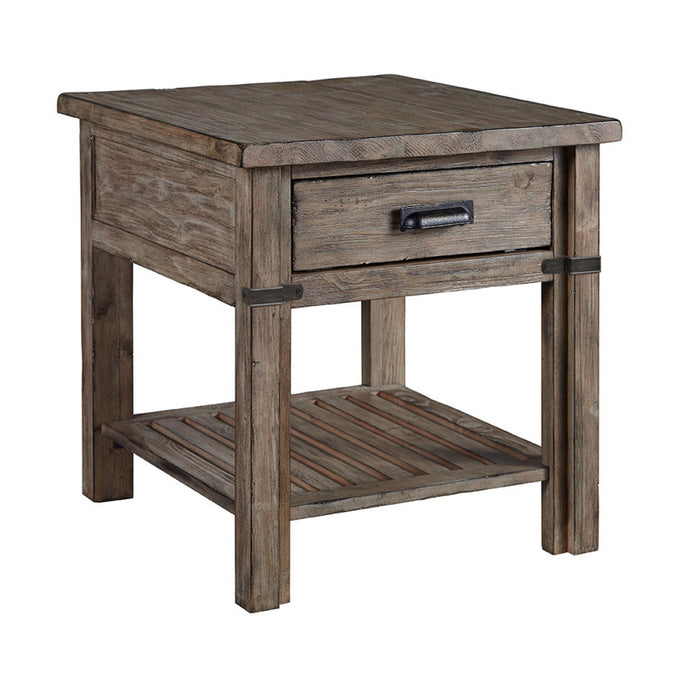 Kincaid Foundry Drawer End Table