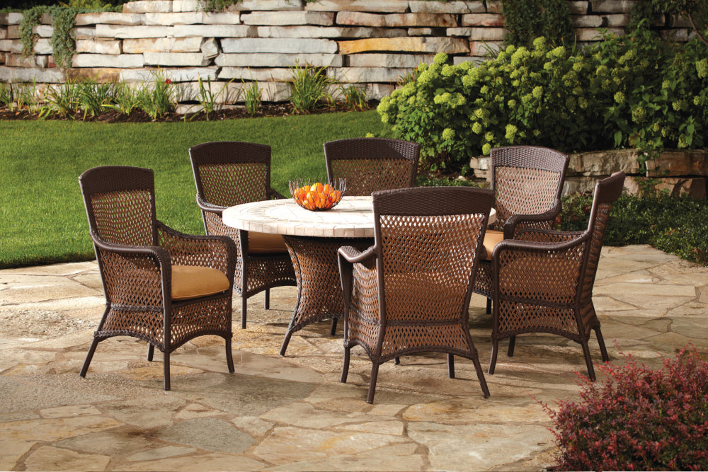 GRAND TRAVERSE DINING ARMCHAIR