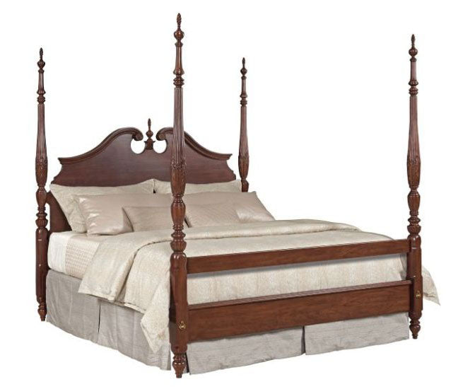 Kincaid Hadleigh Queen Rice Carved BedP