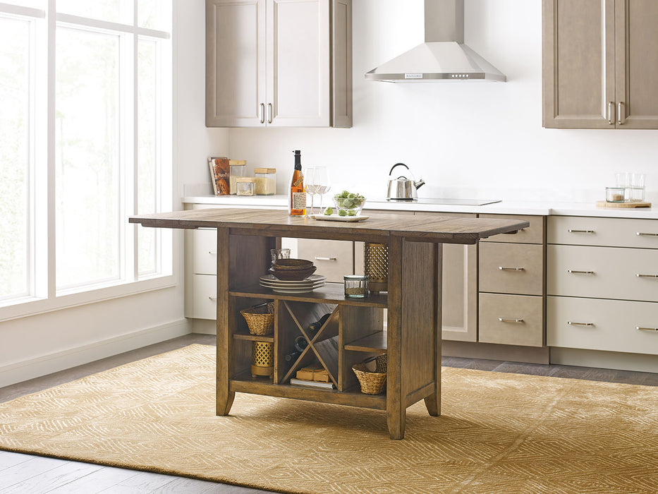 Kincaid The Nook Kitchen Island in Brushed OakP