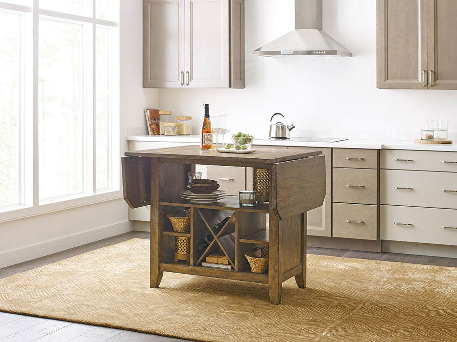Kincaid The Nook Kitchen Island in Brushed OakP