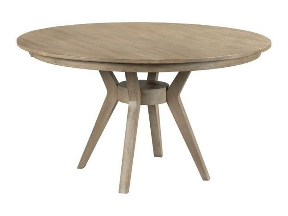 Kincaid Furniture The Nook 54" Round Dining Table in Heathered Oak