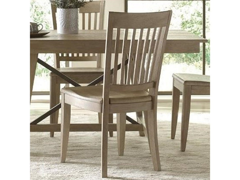 Kincaid Furniture The Nook Wood Seat Side Chair in Heathered Oak (Set of 2)
