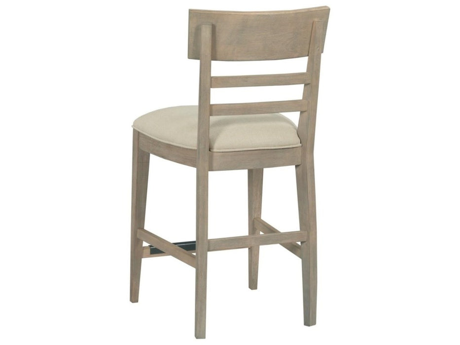 Kincaid Furniture The Nook Counter Height Side Chair in Heathered Oak (Set of 2)