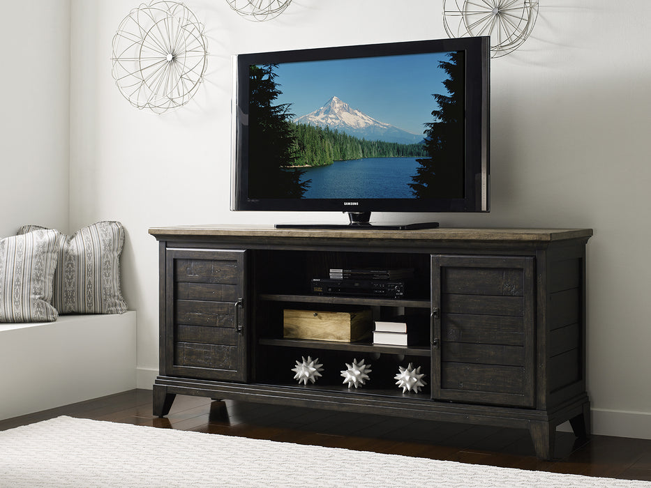 Kincaid Plank Road Artisans Entertainment Console in Charcoal