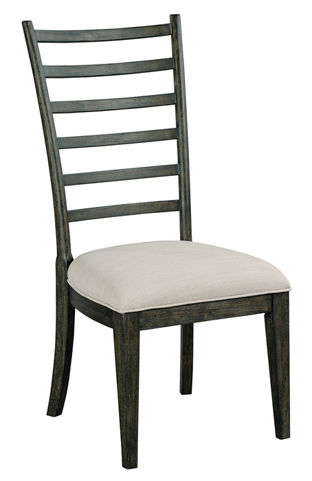 Kincaid Plank Road Oakley Side Chair in Charcoal (Set of 2)