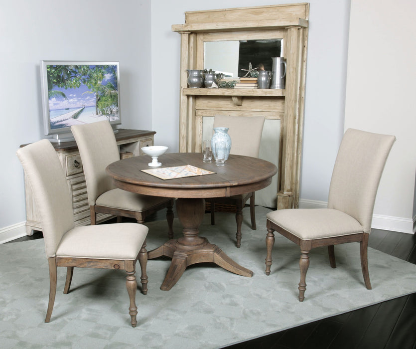 Kincaid Weatherford Milford Round Dining Table in Heather Finish 76-052P