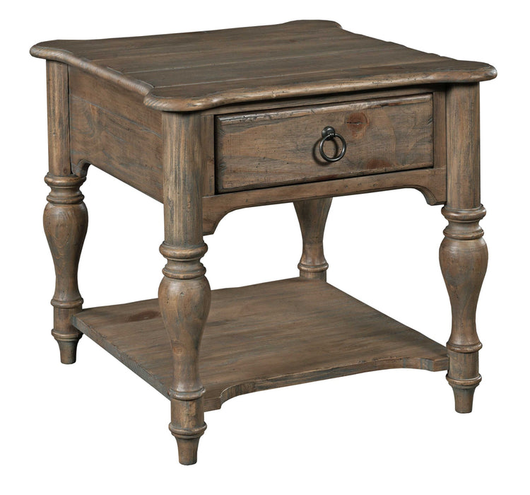 Kincaid Weatherford End Table in Heather Finish