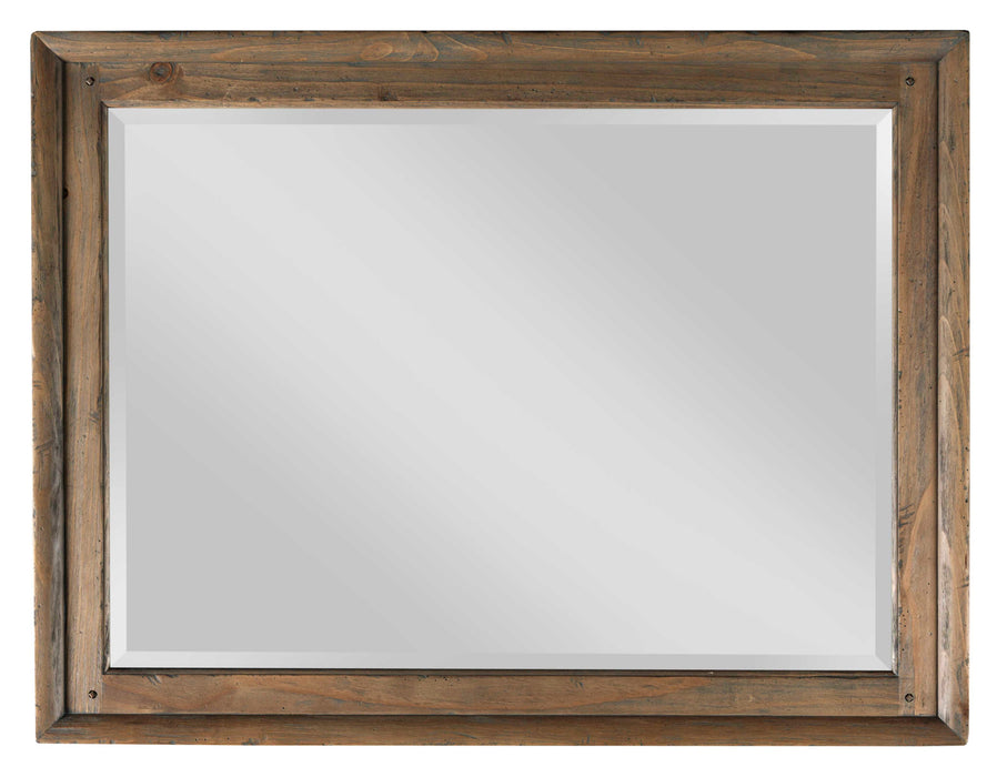 Kincaid Weatherford Landscape Mirror in Grey Heather