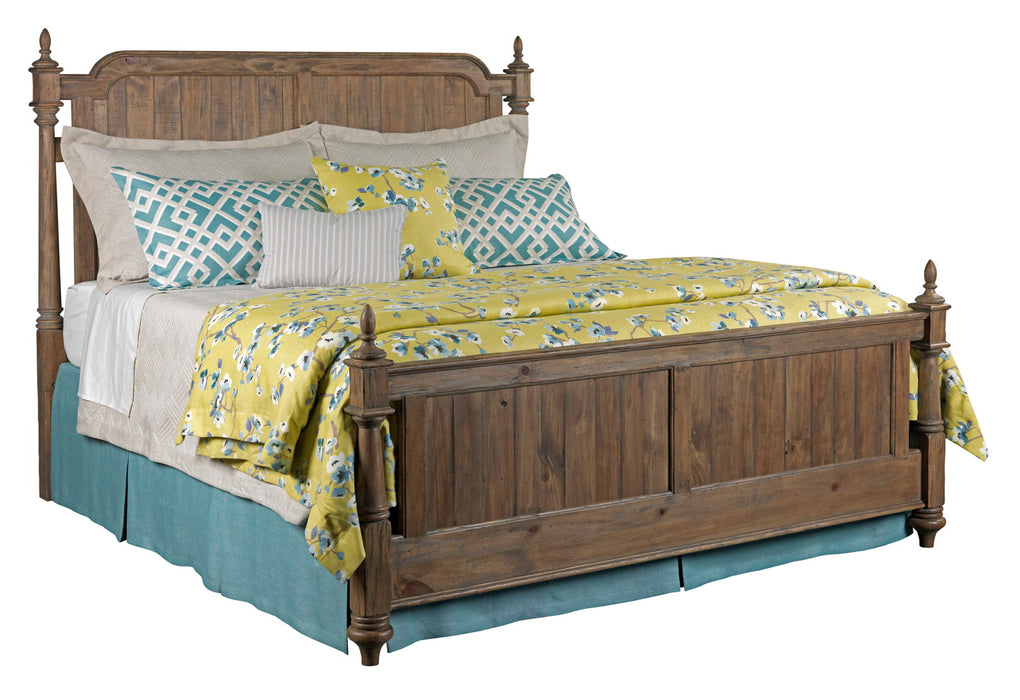 Kincaid Weatherford Westland King Poster Bed in Grey Heather