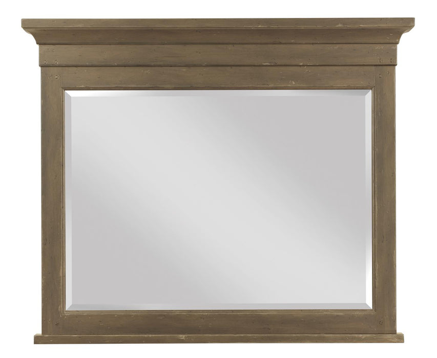 Kincaid Furniture Mill House Reflection Mirror in Barley