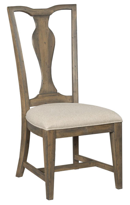 Kincaid Furniture Mill House Copeland Side Chair in Barley (Set of 2)