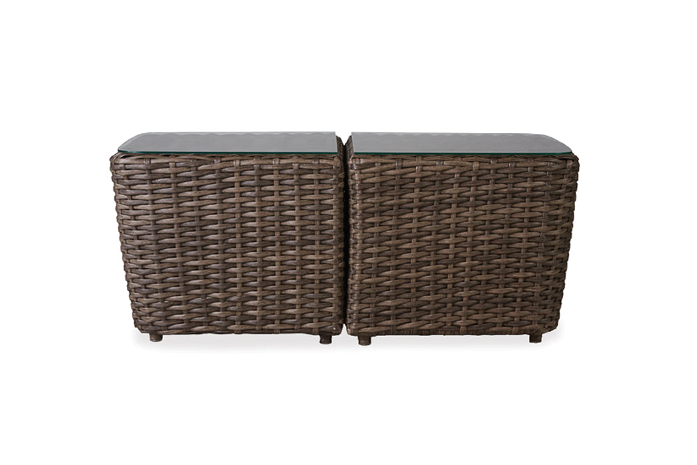 LARGO 2PC 22" RECTANGULAR BUNCHING ACCENT TABLE