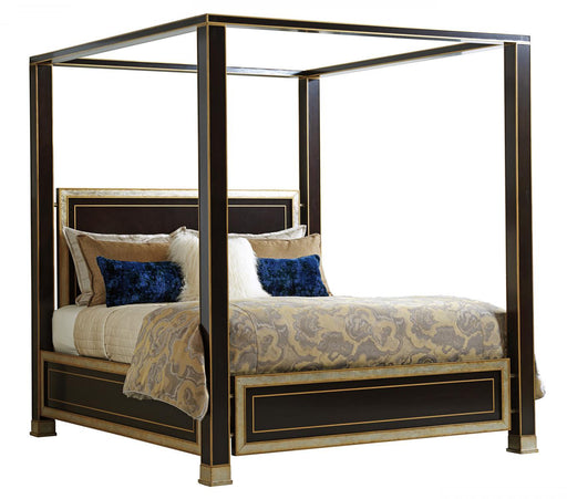 Lexington Furniture Carlyle St. Regis California King Poster Bed in Walnut image