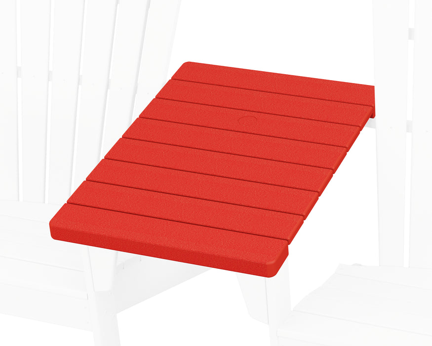 POLYWOOD Straight Adirondack Connecting Table in Sunset Red image