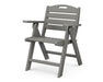 POLYWOOD Nautical Lowback Chair in Slate Grey image