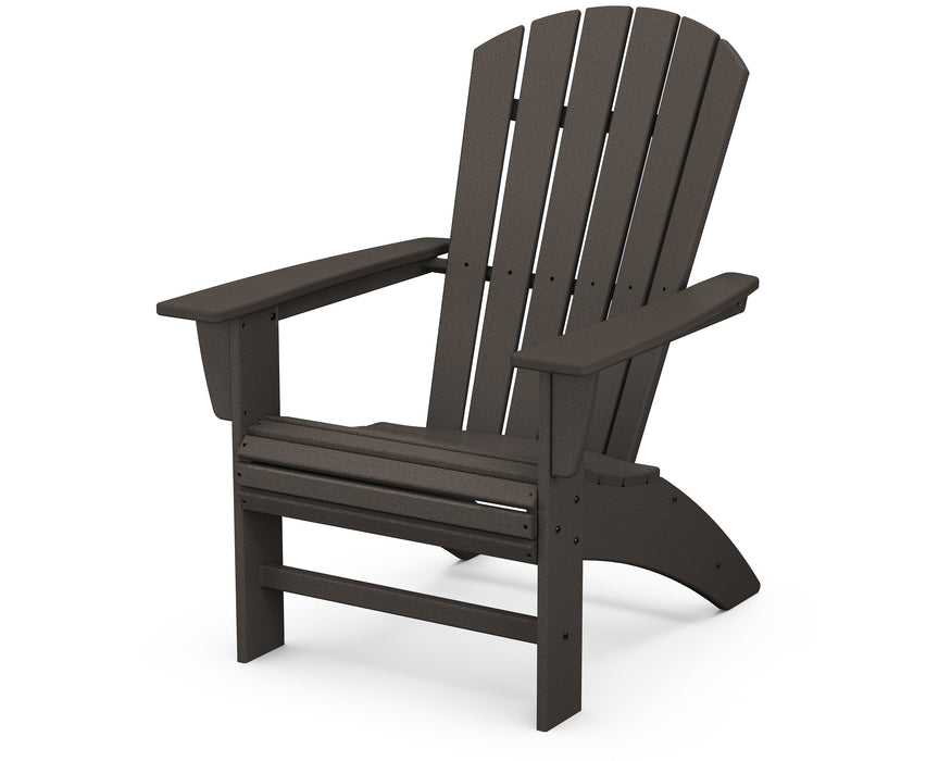 POLYWOOD Nautical Curveback Adirondack Chair in Vintage Coffee image