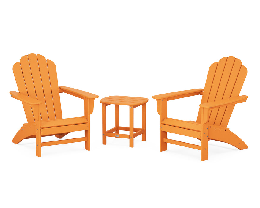 Country Living Country Living Adirondack Chair 3-Piece Set in Tangerine image