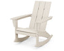 POLYWOOD Modern Adirondack Rocking Chair in Sand image