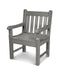 POLYWOOD Rockford Garden Arm Chair in Slate Grey image