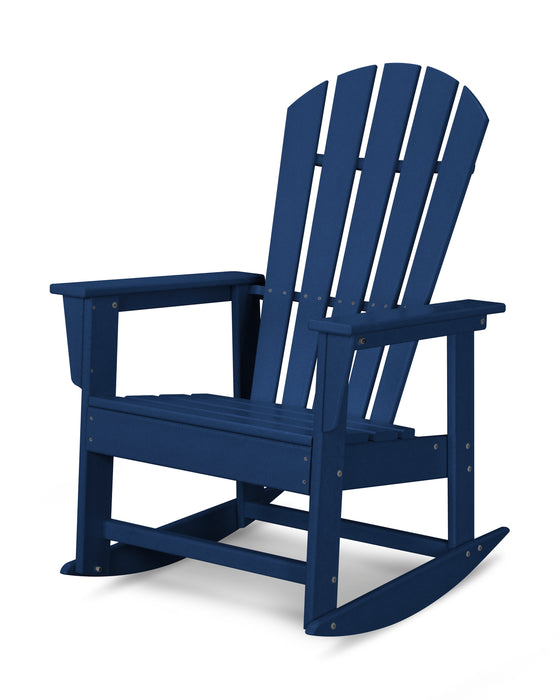 POLYWOOD South Beach Rocking Chair in Navy image