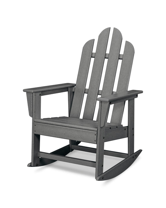 POLYWOOD Long Island Rocking Chair in Slate Grey image