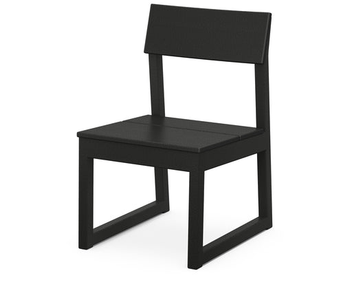 POLYWOOD EDGE Dining Side Chair in Black image