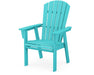 POLYWOOD Nautical Curveback Upright Adirondack Chair in Aruba image
