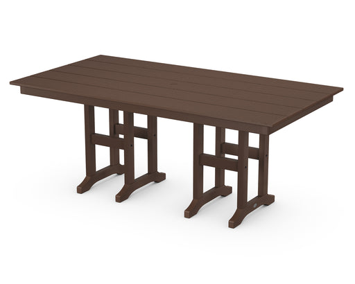 POLYWOOD Farmhouse 37" x 72" Dining Table in Mahogany image