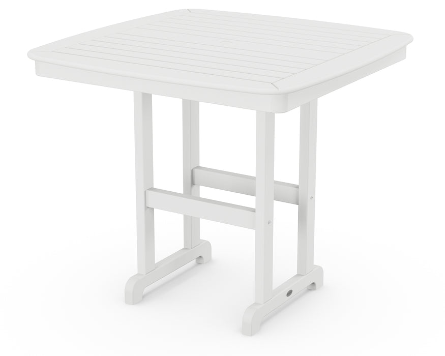 POLYWOOD Nautical 44" Counter Table in White image