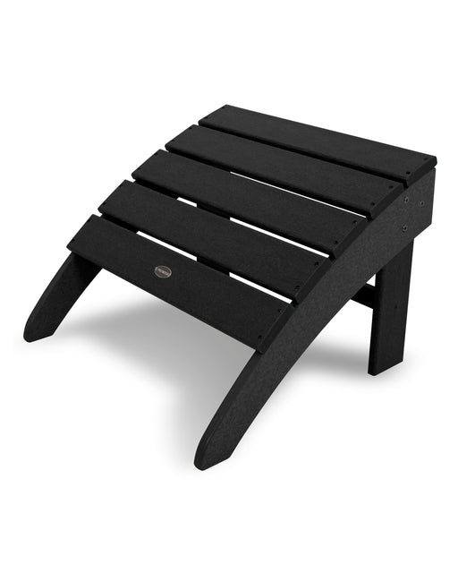 POLYWOOD South Beach Adirondack Ottoman in Black image