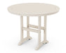 POLYWOOD Nautical Trestle 48" Round Counter Table in Sand image